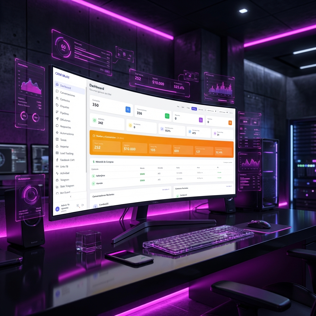 CRM Dashboard Control Central